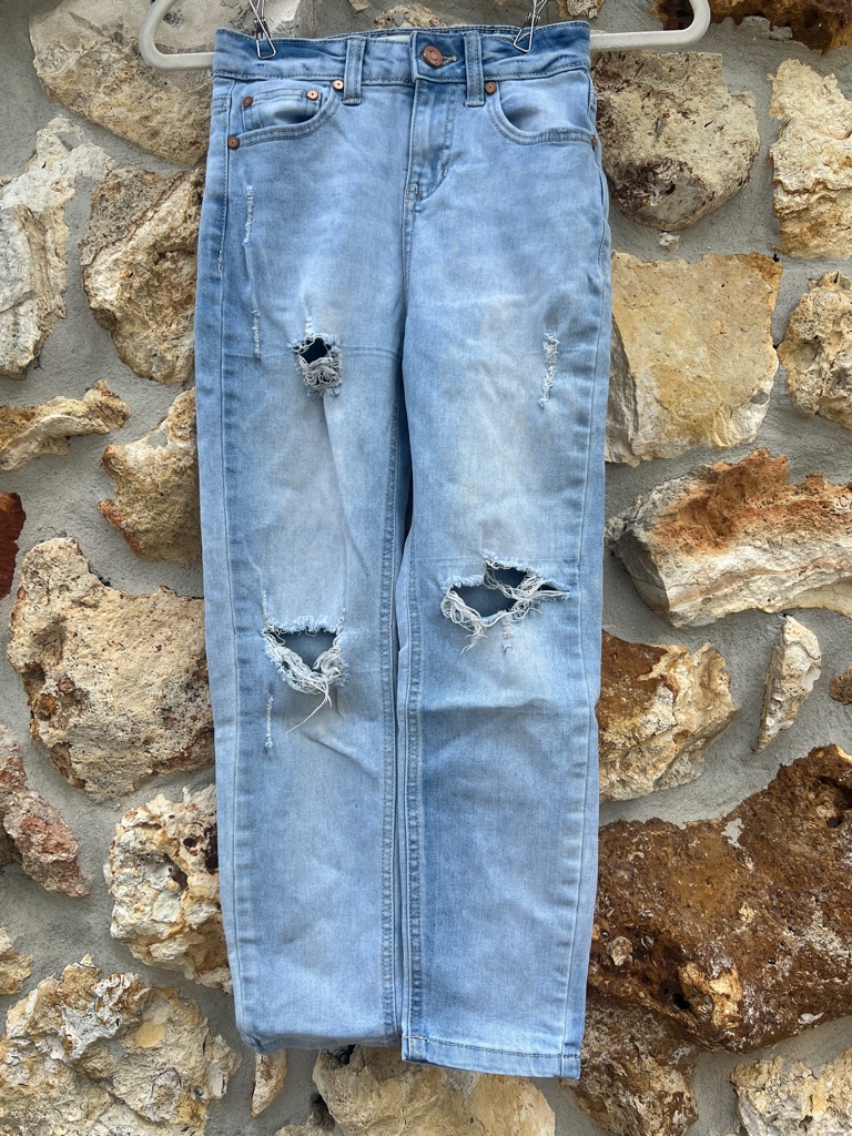 Indigo Rein Jeans Ripped Light Blue Jeans